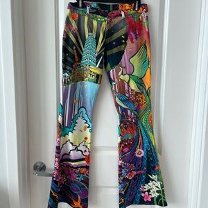 Michalsky Jeans Berlin One-of-a-Kind Artistic Flare Pants